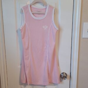 Skechers Pink Tennis Kids Tank Top Dress Sz S